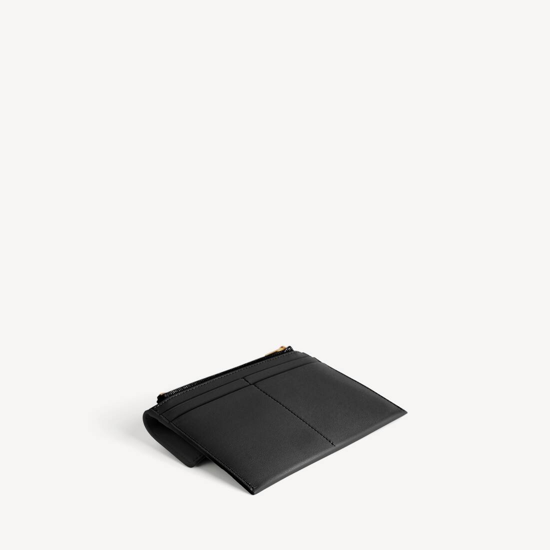 Portamonedas y de tarjetas grande para mujer en negro