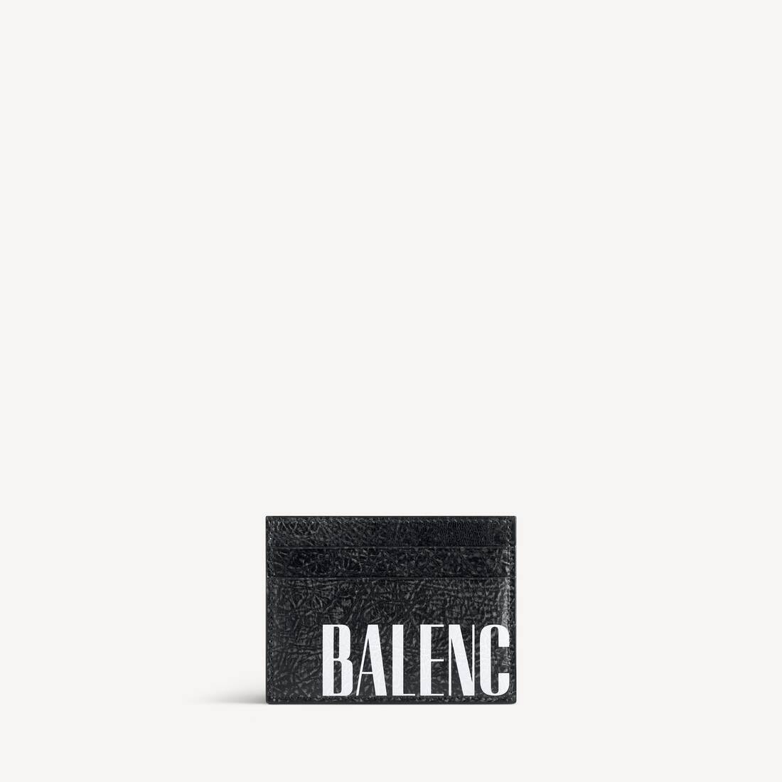 Porta tarjetas para hombre de editor en negro
