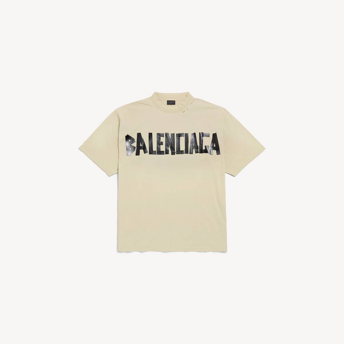 Camiseta de tipo cinta con ajuste medio en beige