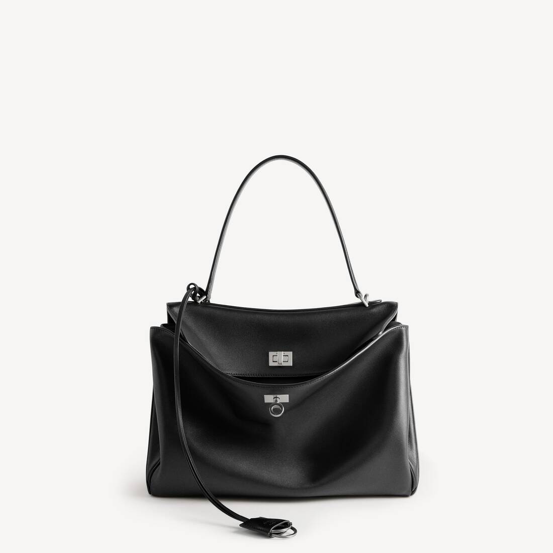 Bolso de mano para mujer Rodeo mediano en negro