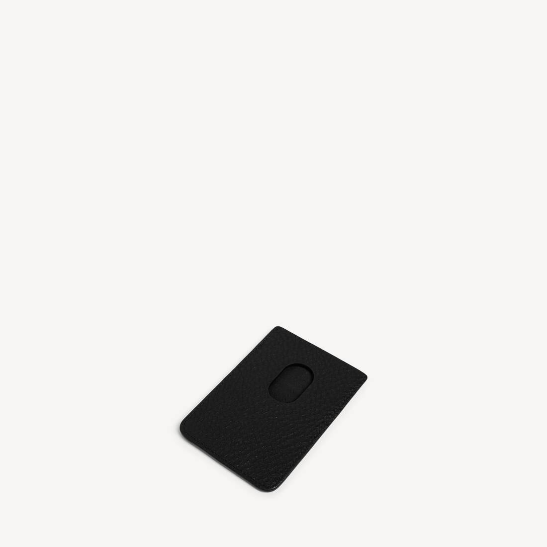 Porta tarjetas magnético para hombres en negro