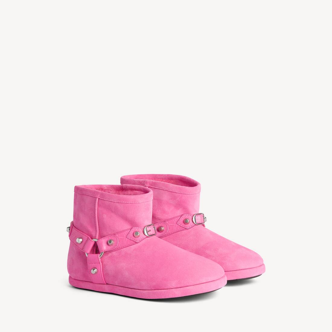 Botín suave para mujer Alaska en rosa oscuro