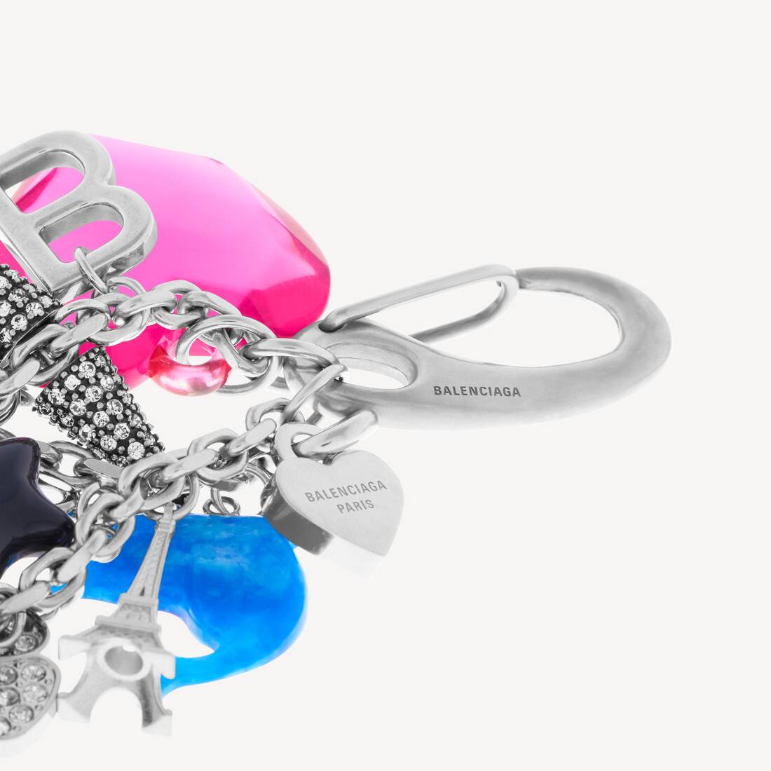 Pigalle Collector Bag Charm/llavero en plata