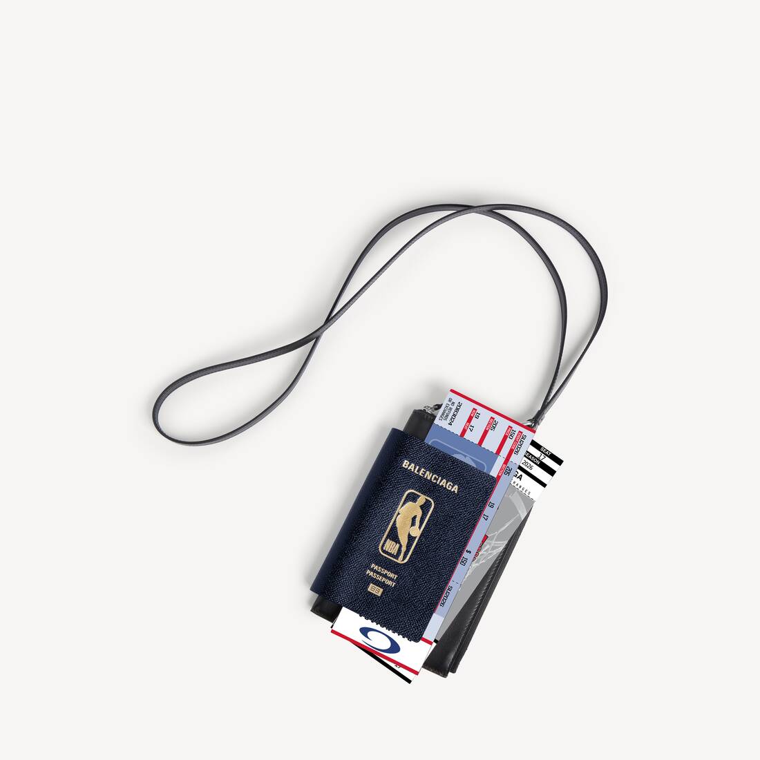 Portapapeles para teléfono de Balenciaga para hombre | Colaboración NBA en azul
