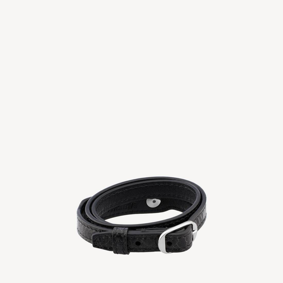 Pulsera Triple Ciudad para Mujer en Negro