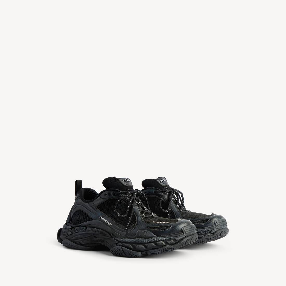 Zapatilla Triple S.2 para hombre en negro/gris oscuro