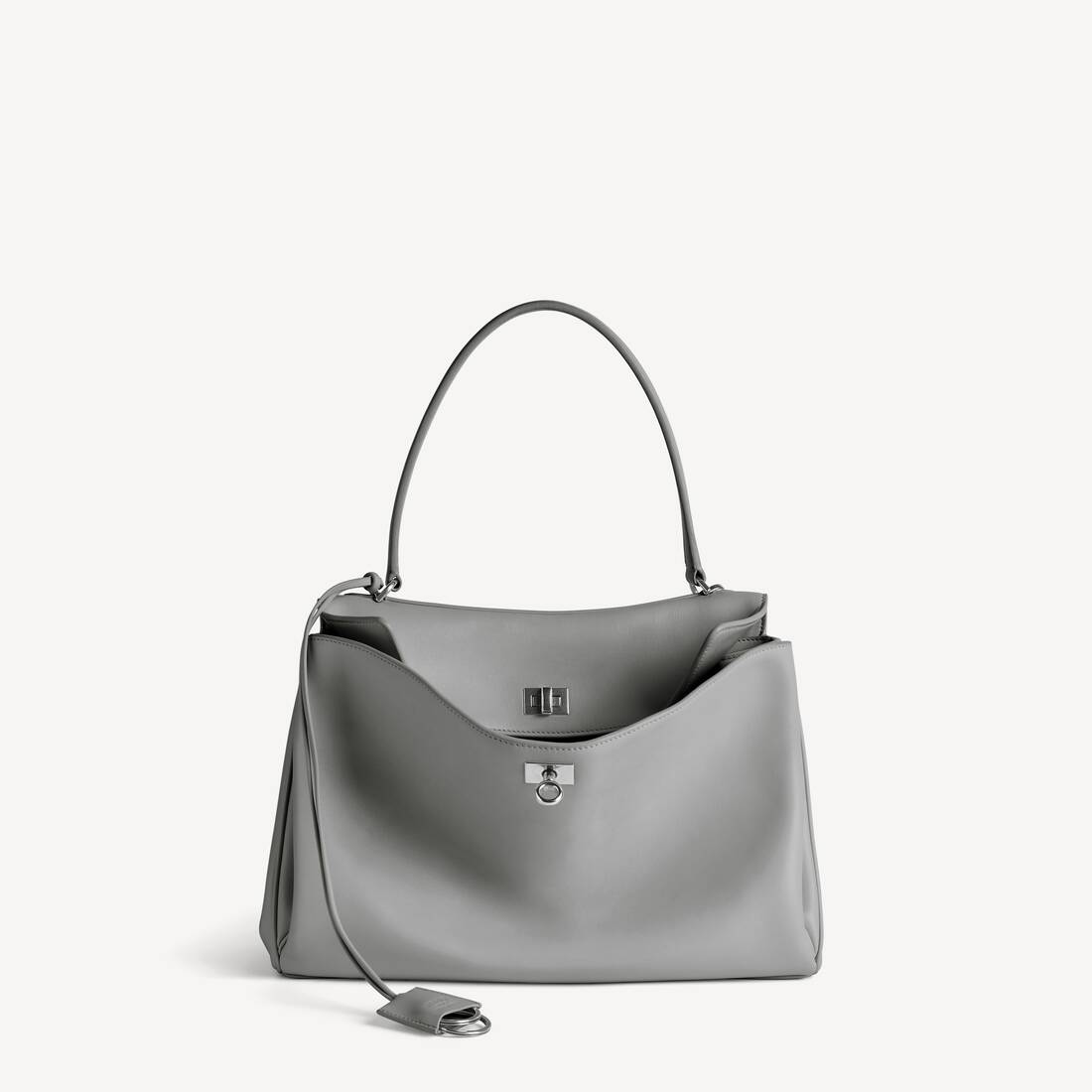 Bolso de Rodeo para Mujer Mediano en Gris Nube