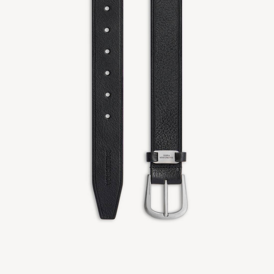 Cinturón para traje de hombre en negro