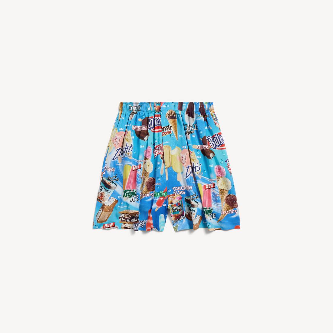 Pijama corto para hombre en azul