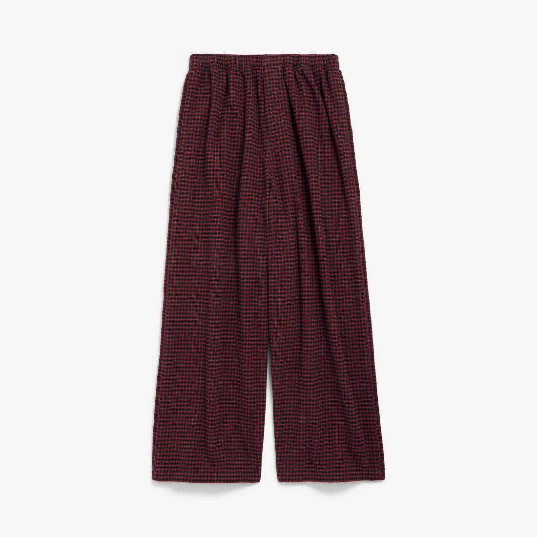 Pantalones para Hombre de Talla Grande Híbrida en Rojo/Gris