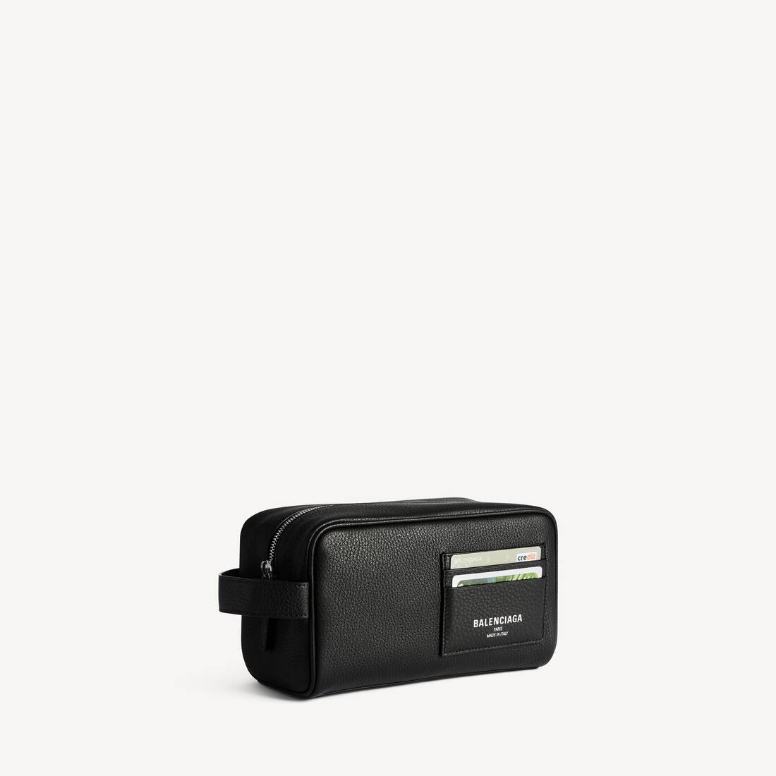 Bolsa de aseo para hombre en negro