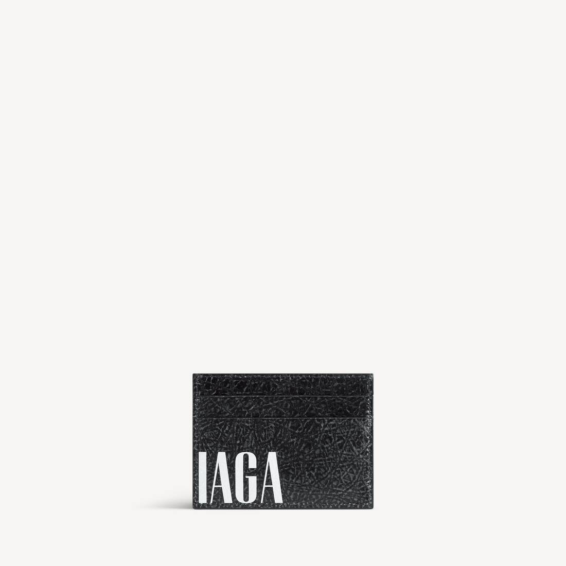 Porta tarjetas para hombre de editor en negro