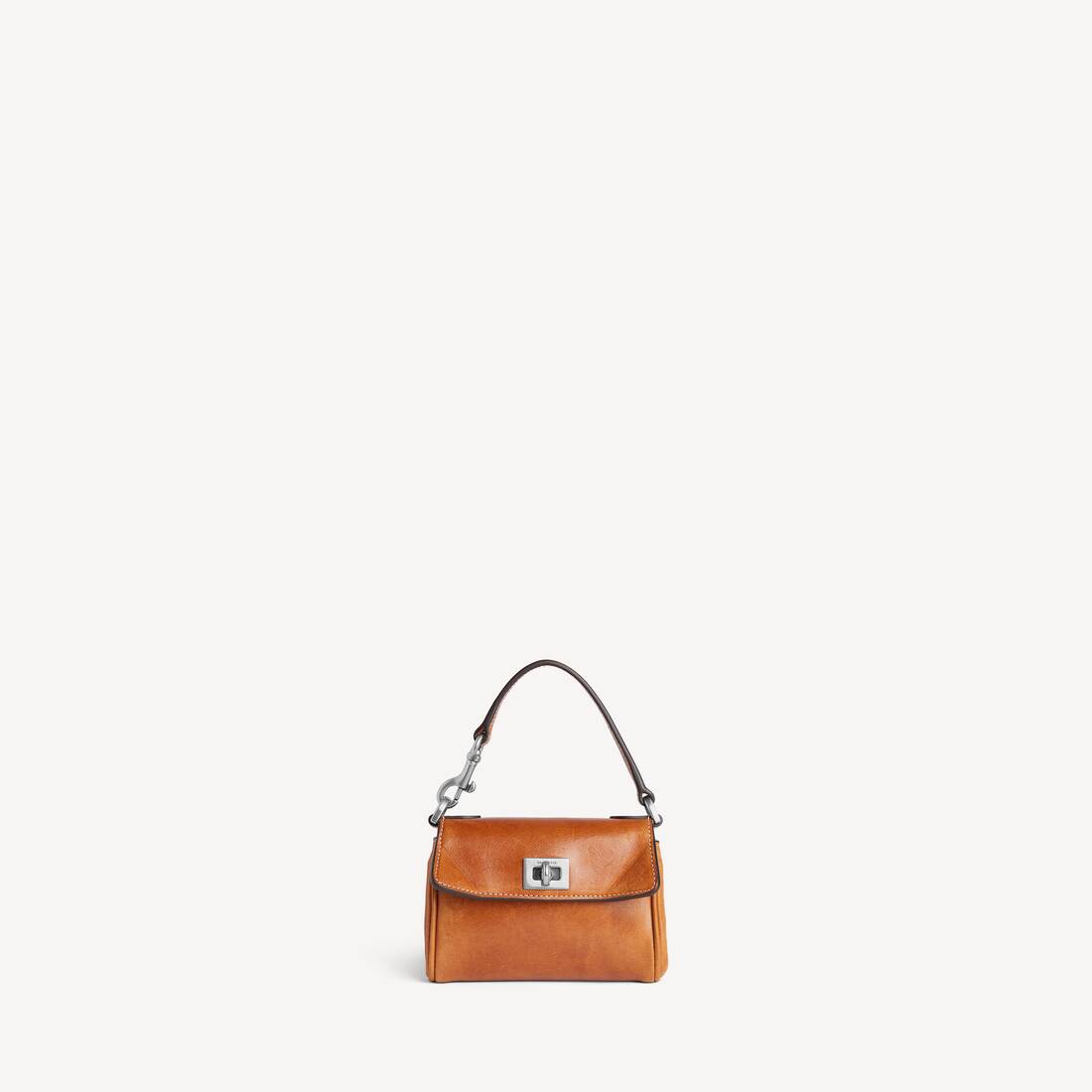 Colgante de Bolso Micro Rodeo para Mujer en Tonos Vaquero Marrón