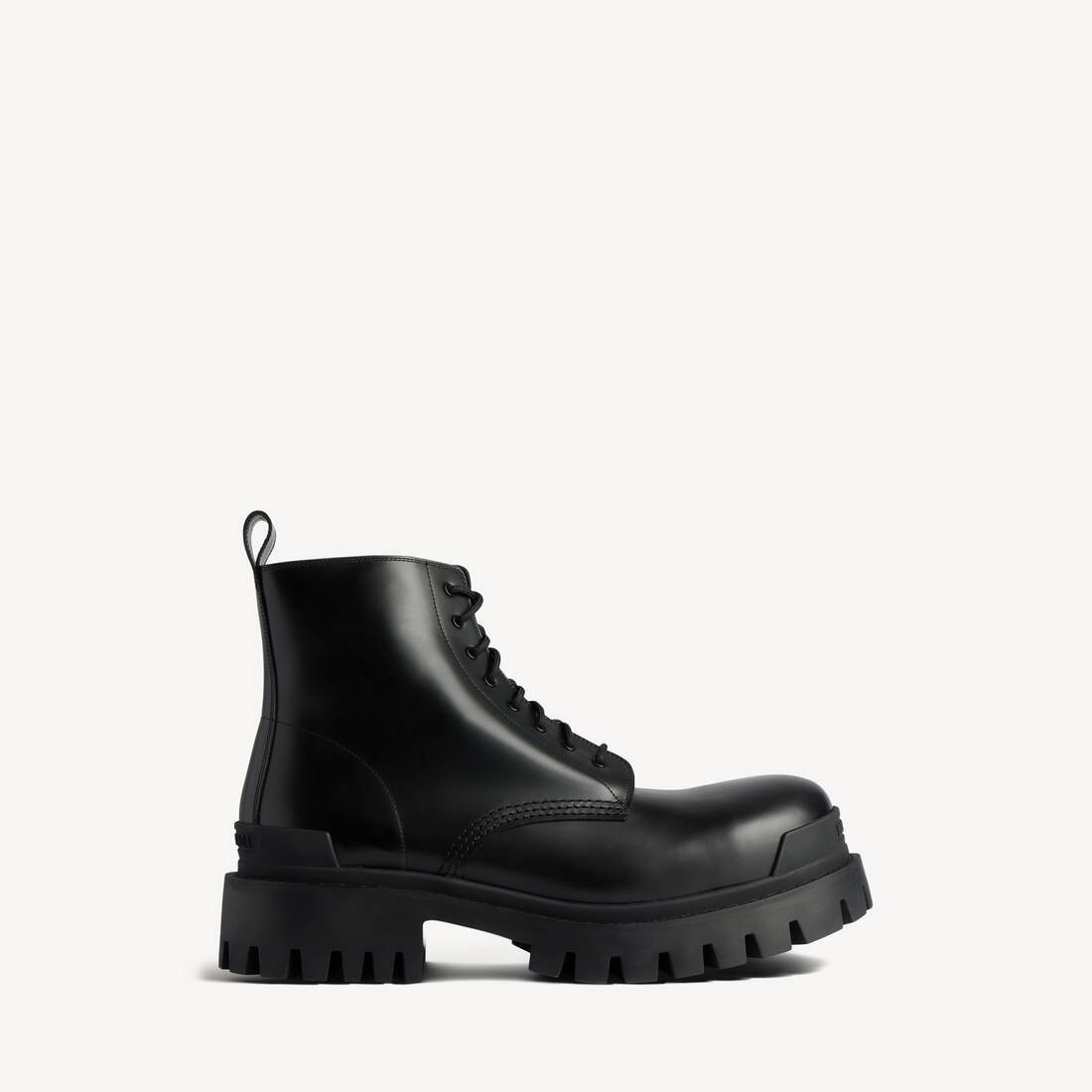 Bota de Cordones para Hombre en Negro