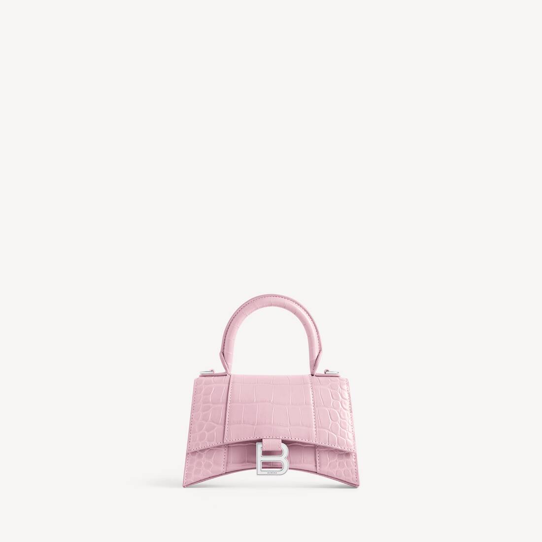 Bolso de Mujer Tipo Reloj de Arena Xs en Rosa