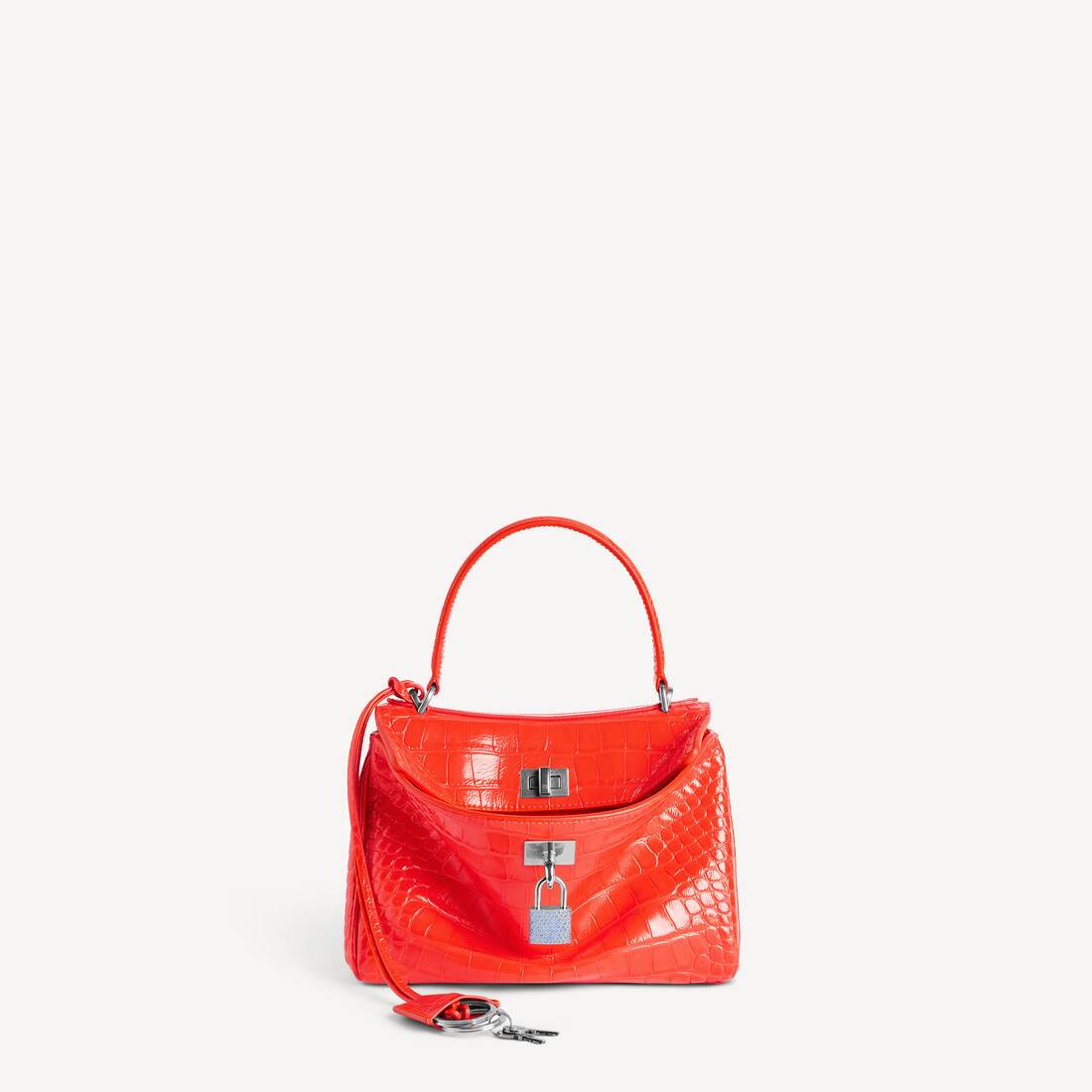 Bolso de Mujer Rodeo Mini con Brillantes en Naranja Pop
