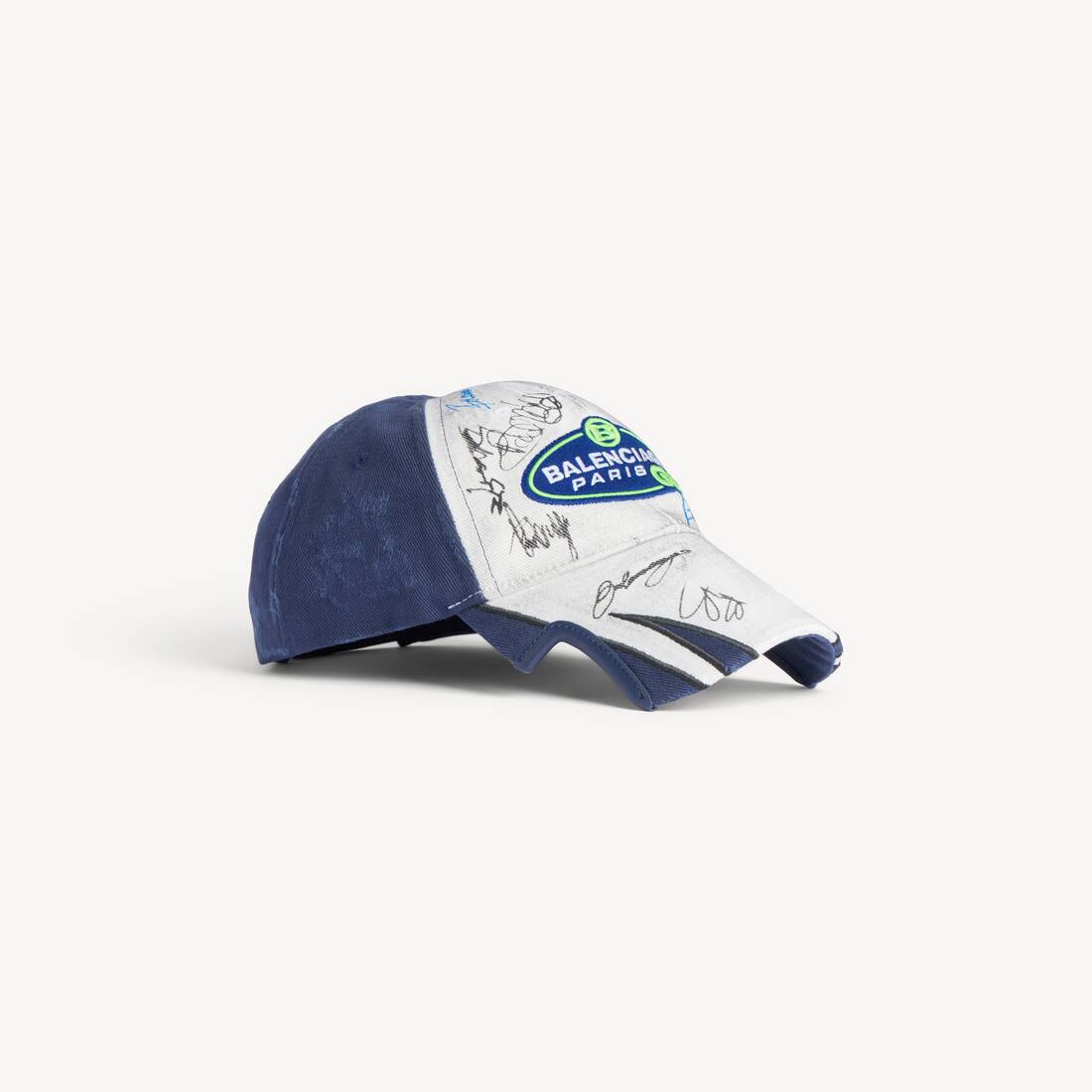 Gorra de banana para hombre en blanco sucio/azul