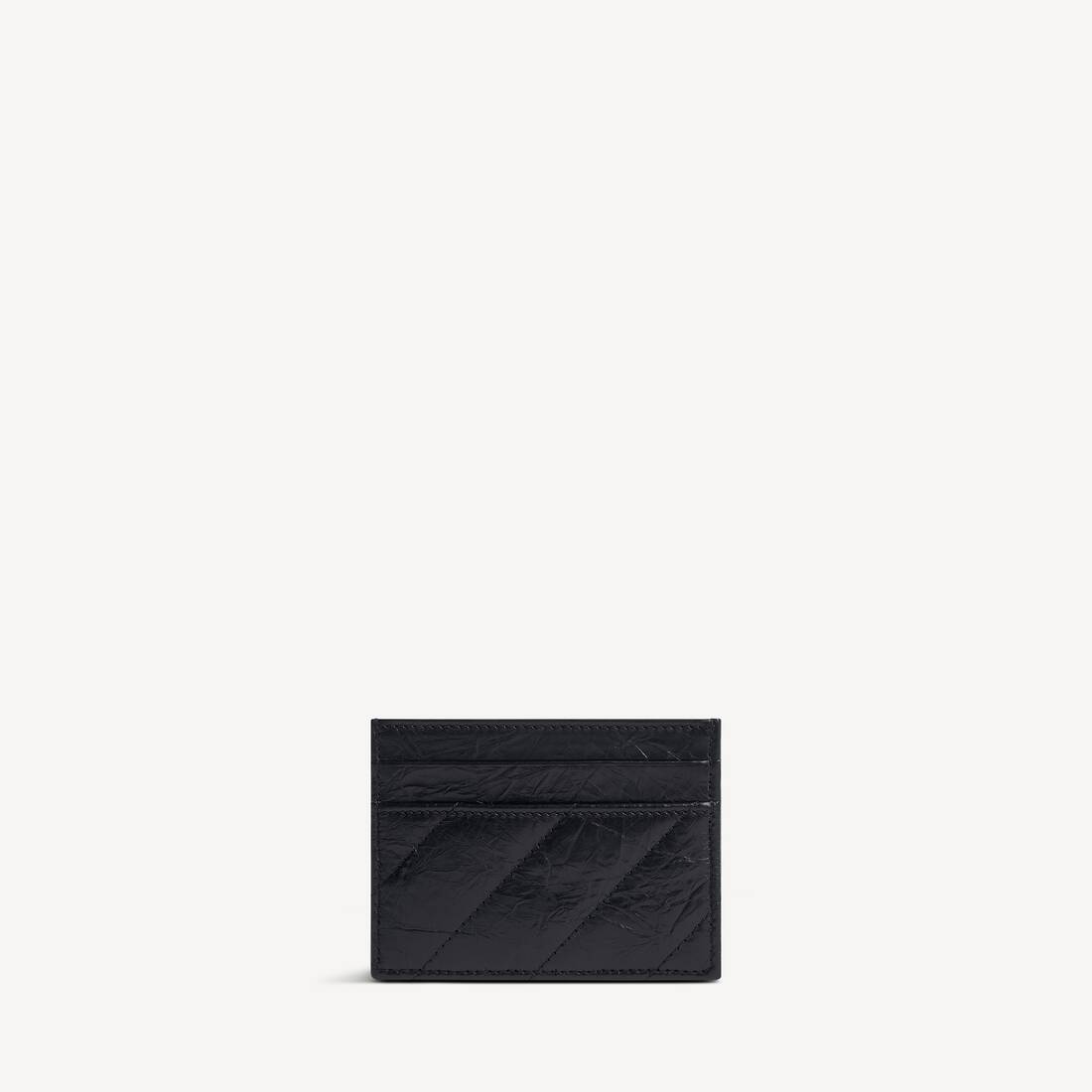 Porta Tarjetas Mujer Acolchado en Negro